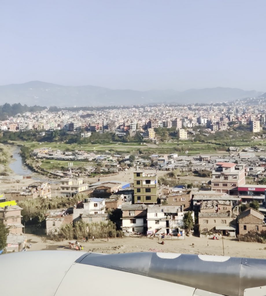 From Airplane - Kathmandu